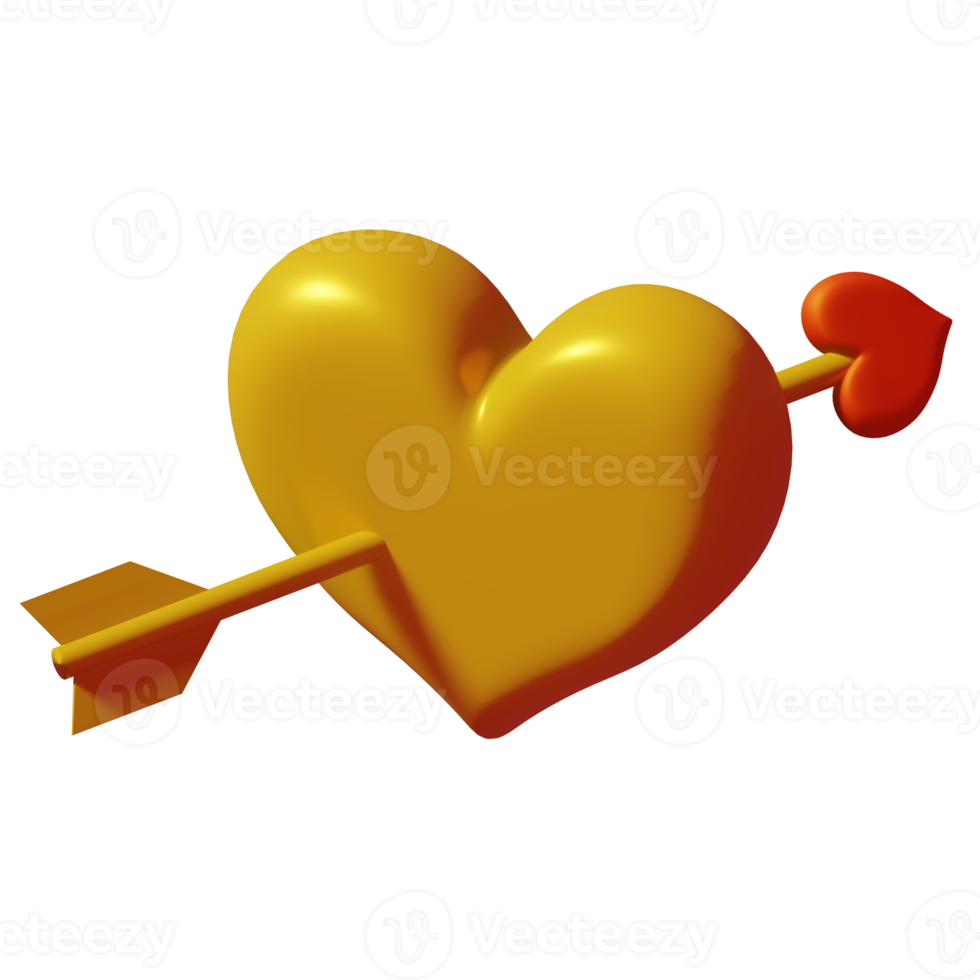 3D love icon png