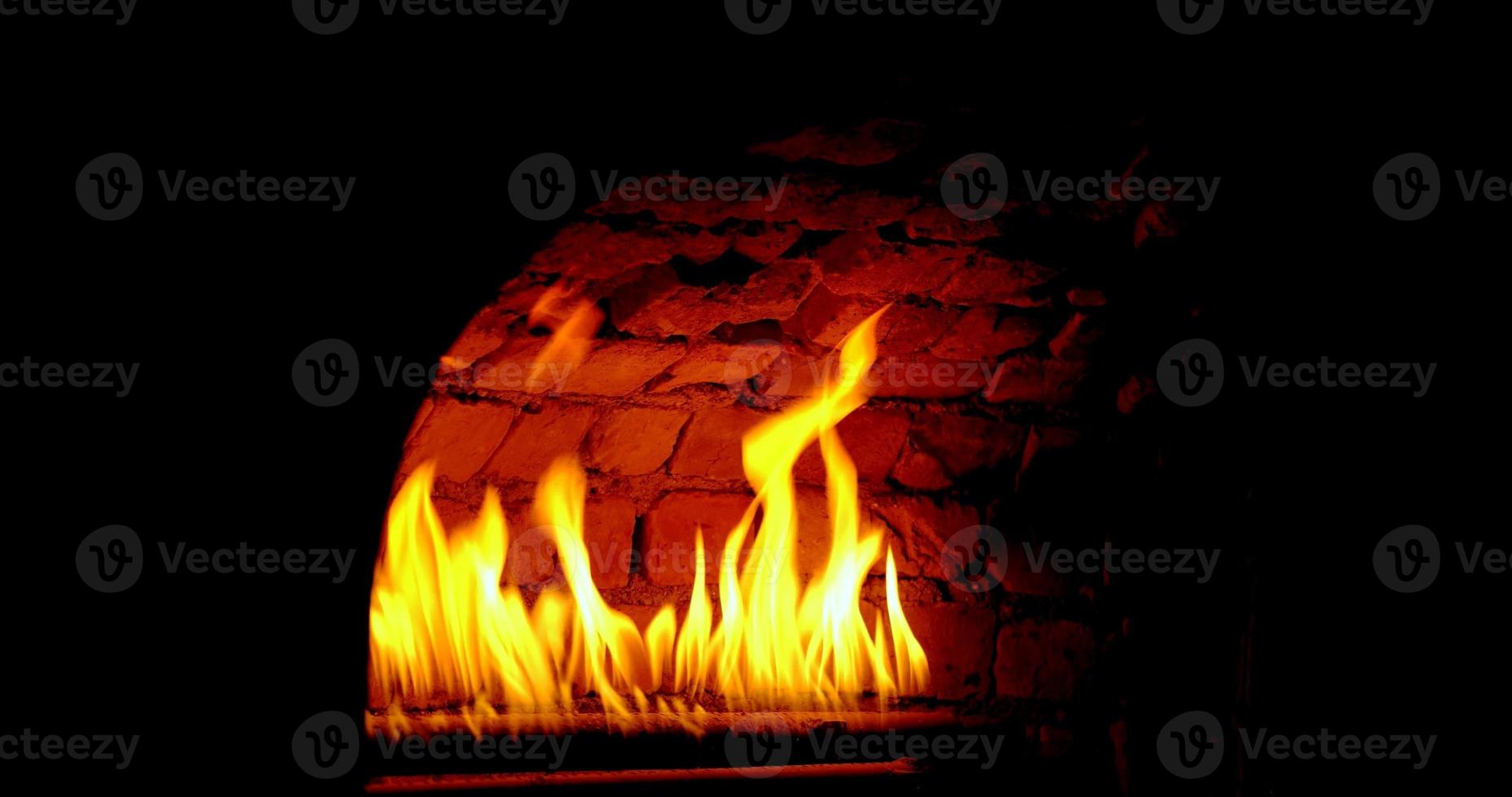 A photo of a traditional oven