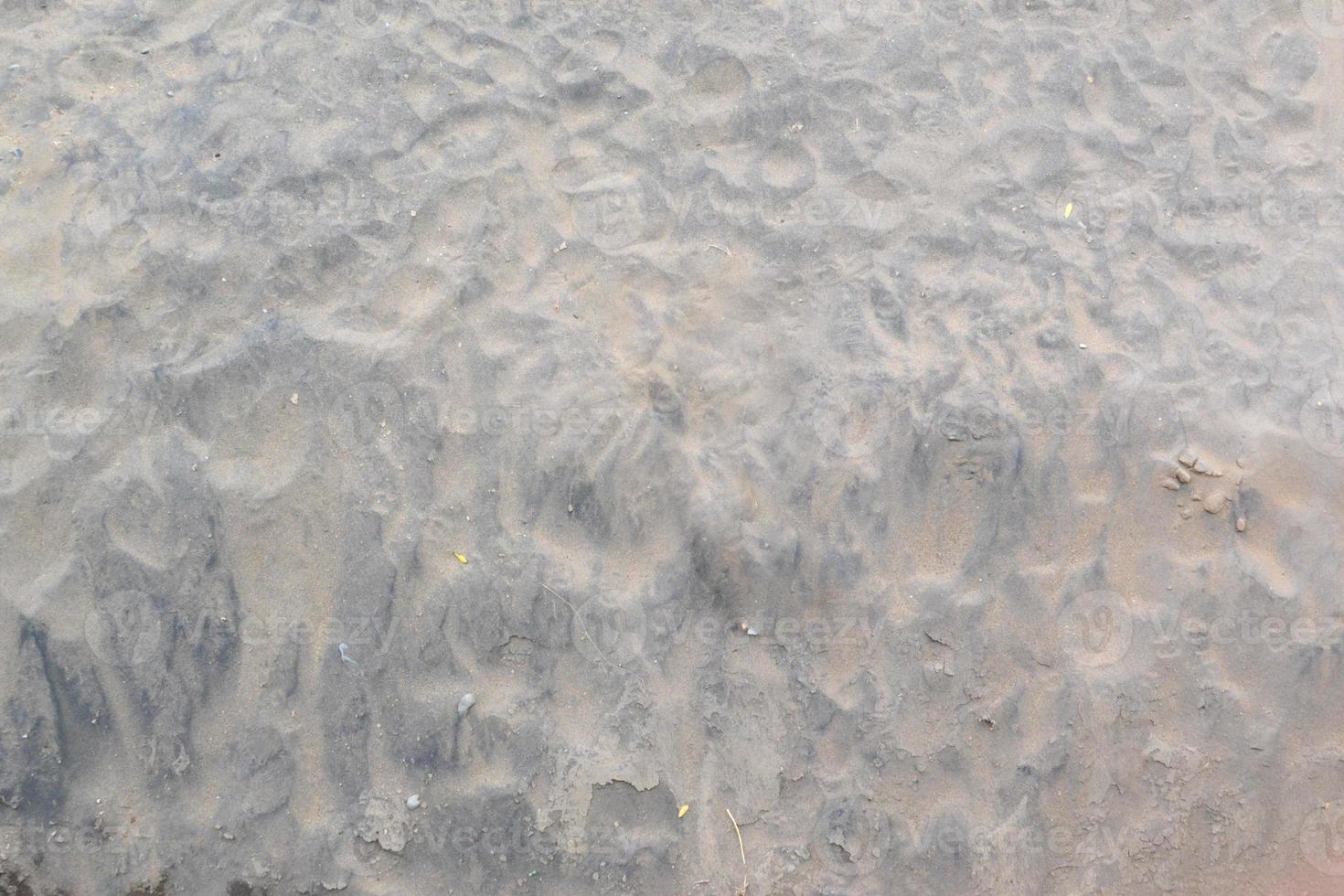 high angle view of sea sand photo