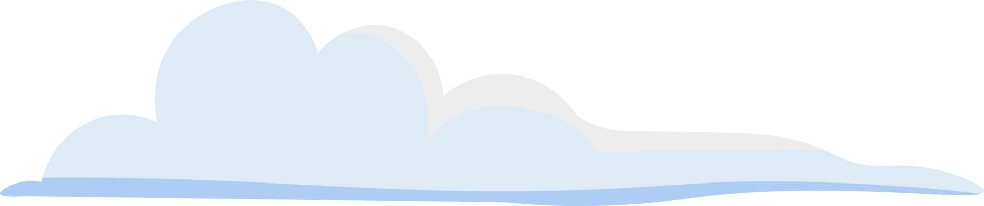 ilustración de la nube elementos de diseño para interfaz web, pronóstico del tiempo o aplicaciones de almacenamiento en la nube. conjunto de nubes blancas aisladas sobre fondo azul. ilustración vectorial siluetas de nubes. png