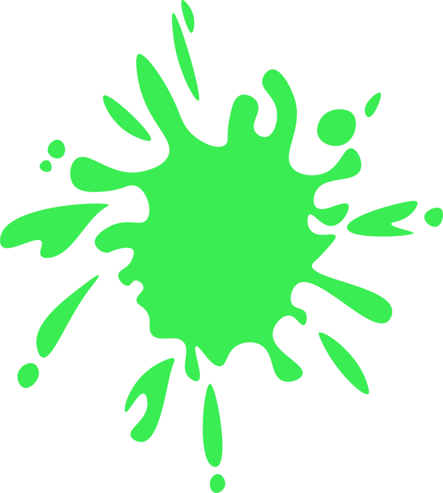 Beautiful colour paint splashes. Set of paint splashes. Vector illustration. Colorful splashes of paint collection,  Paint Splatter that is Hand Drawn png