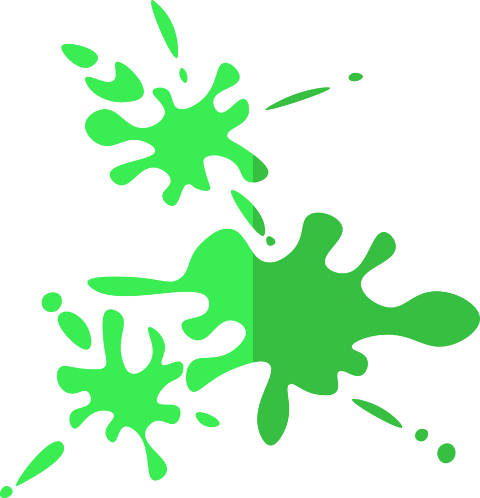 Beautiful colour paint splashes. Set of paint splashes. Vector illustration. Colorful splashes of paint collection,  Paint Splatter that is Hand Drawn png