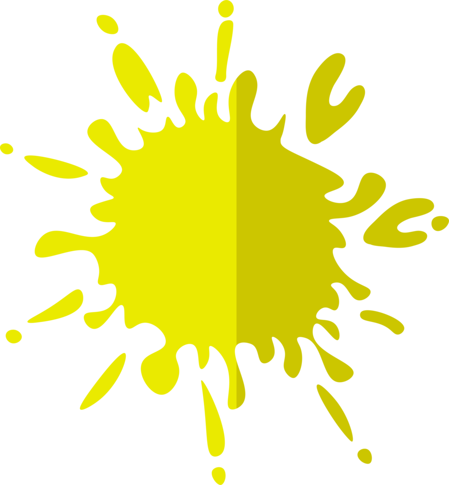 Beautiful colour paint splashes. Set of paint splashes. Vector illustration. Colorful splashes of paint collection,  Paint Splatter that is Hand Drawn png