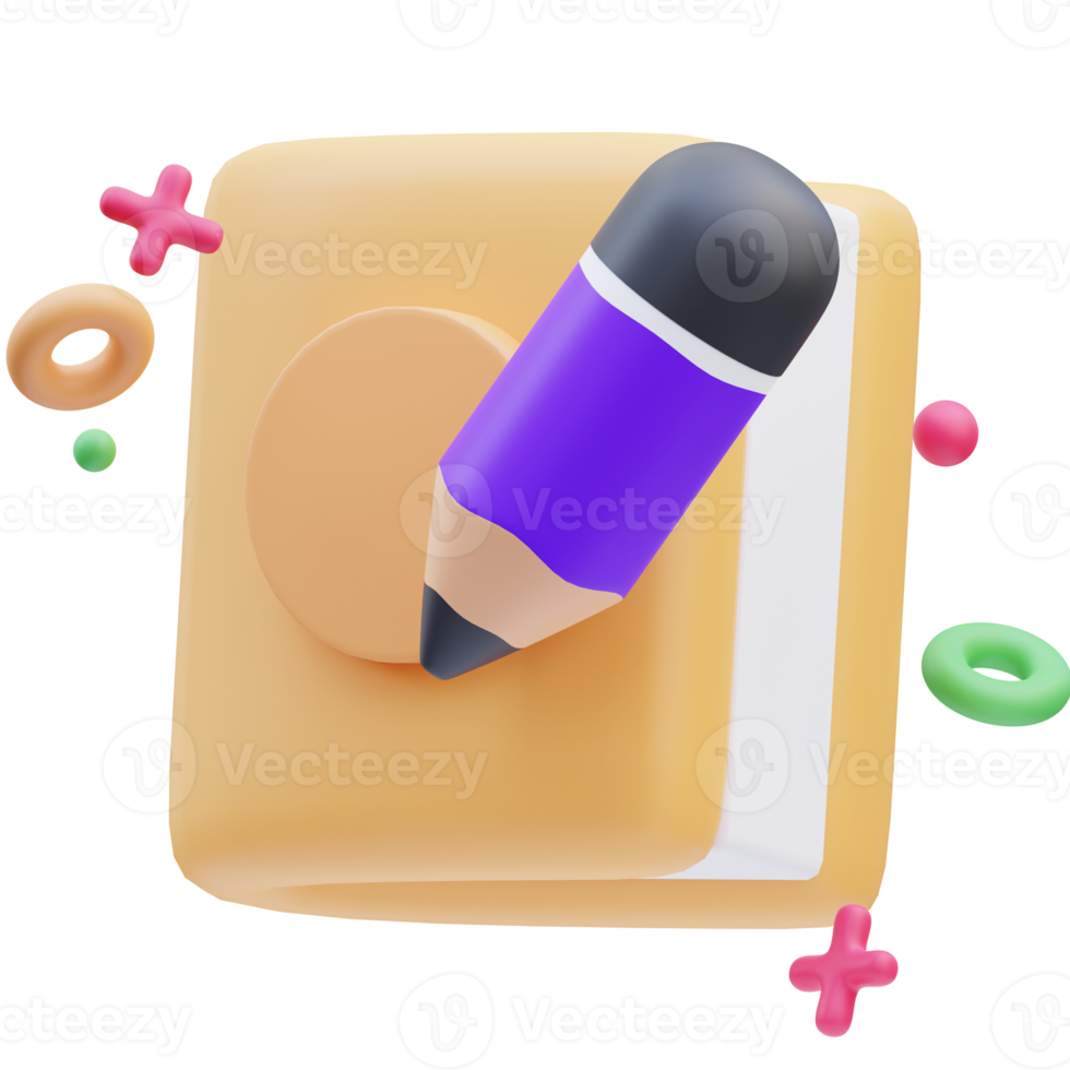 Business Icon, Report, 3d Illustration png