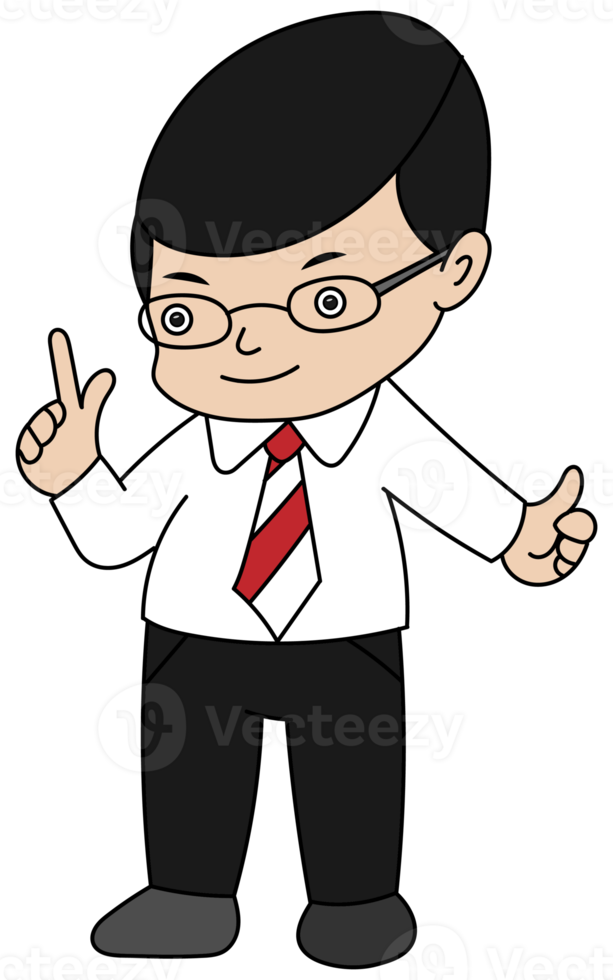 empleado hombre oficina png