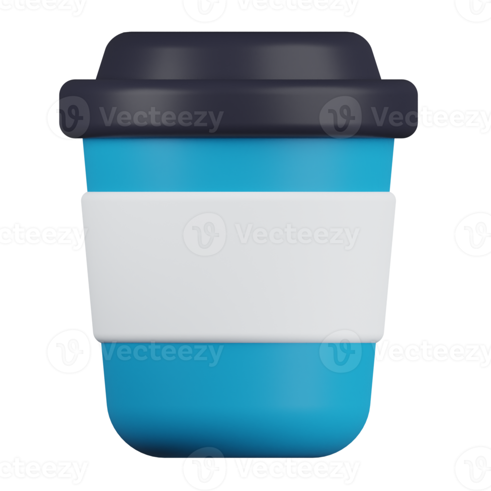 Coffee Cup 3D Icon png