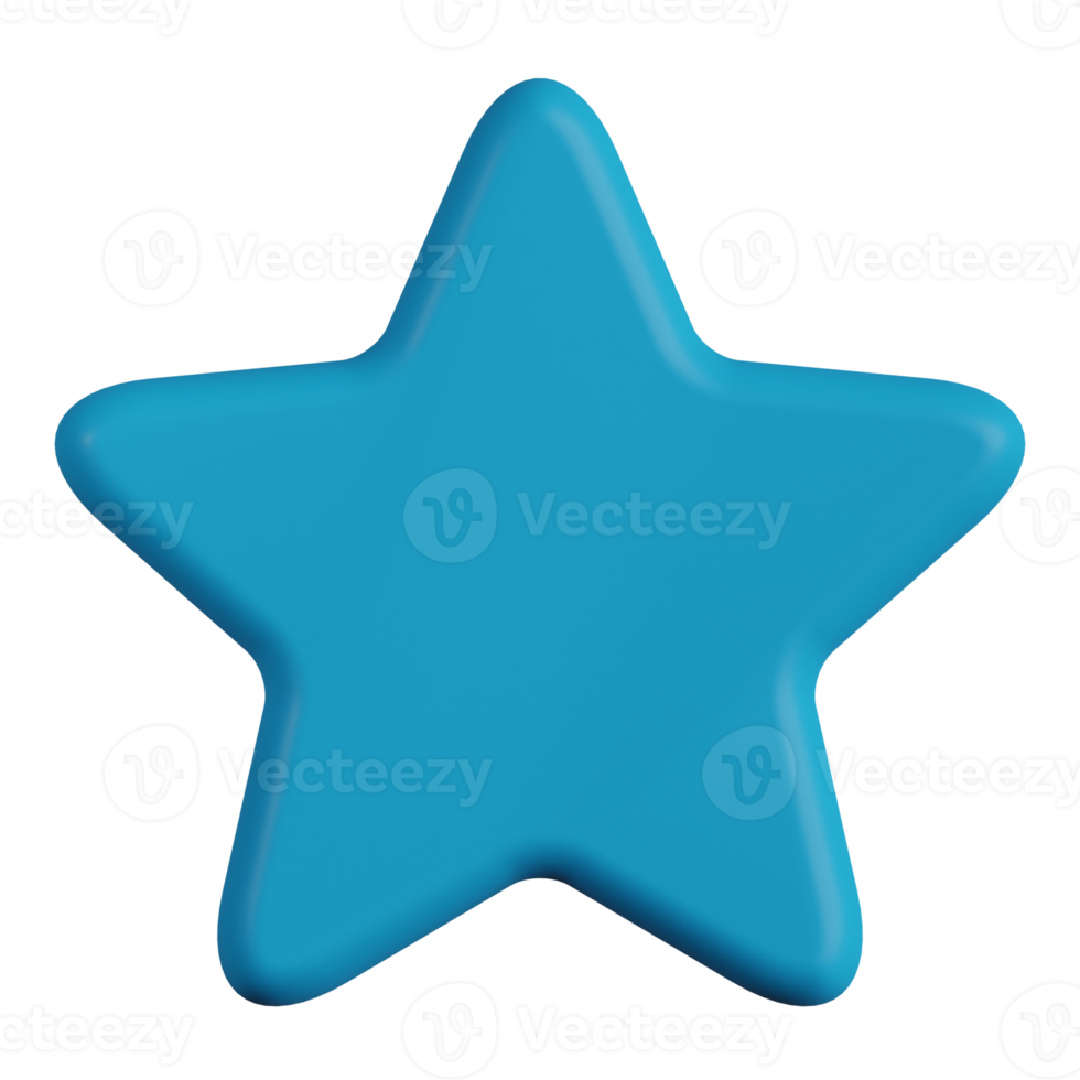 ster 3D-pictogram png