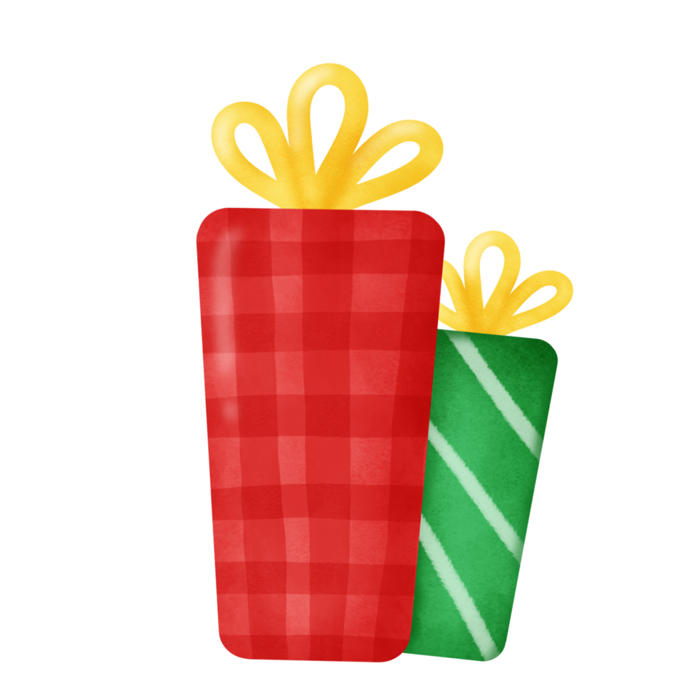 Christmas gift box png