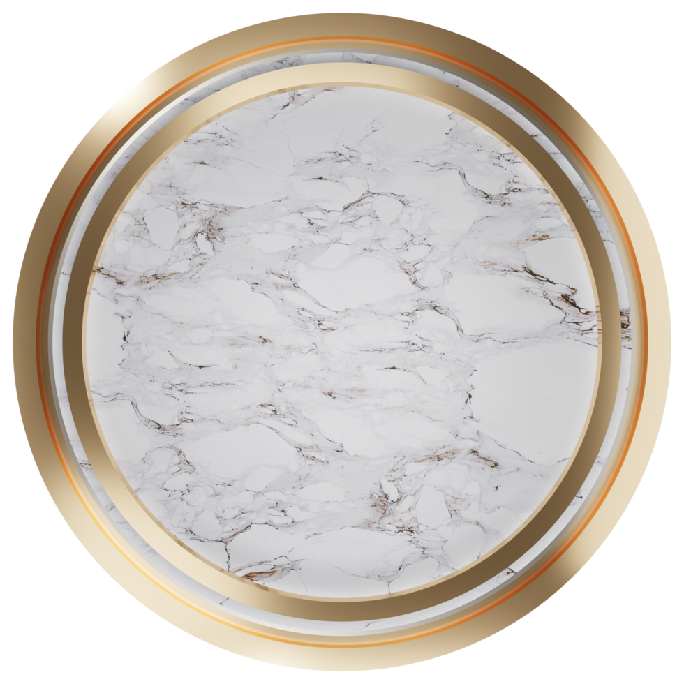 podium marble  Circular base for product display set included 3d illustration display stand png