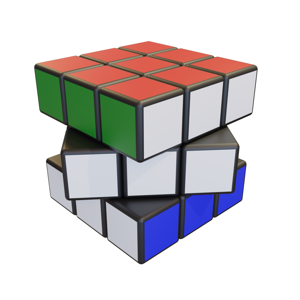 minsk, Vitryssland, 20 juli 2022. redaktionell illustration. Rubiks kub png