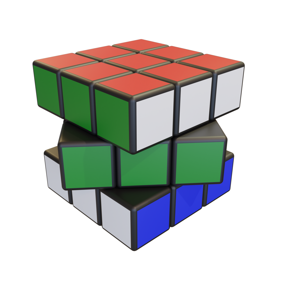 minsk, Vitryssland, 20 juli 2022. redaktionell illustration. Rubiks kub png