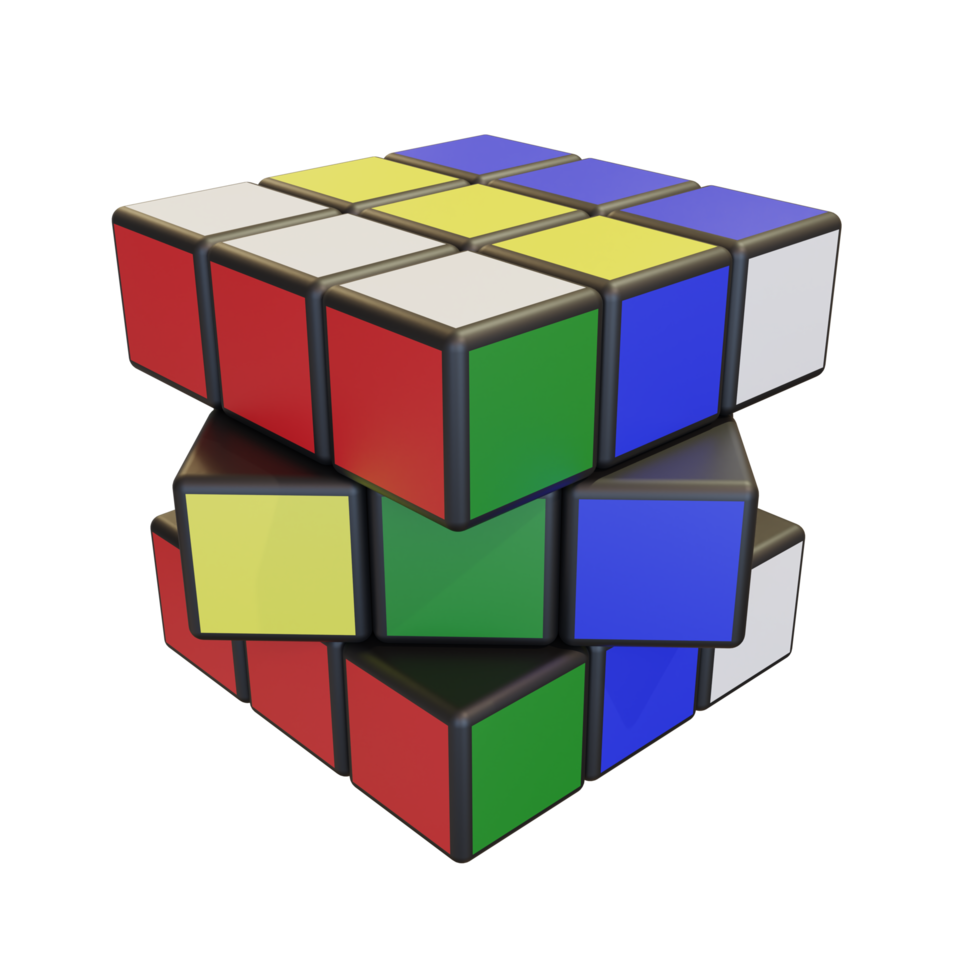 minsk, Vitryssland, 20 juli 2022. redaktionell illustration. Rubiks kub png