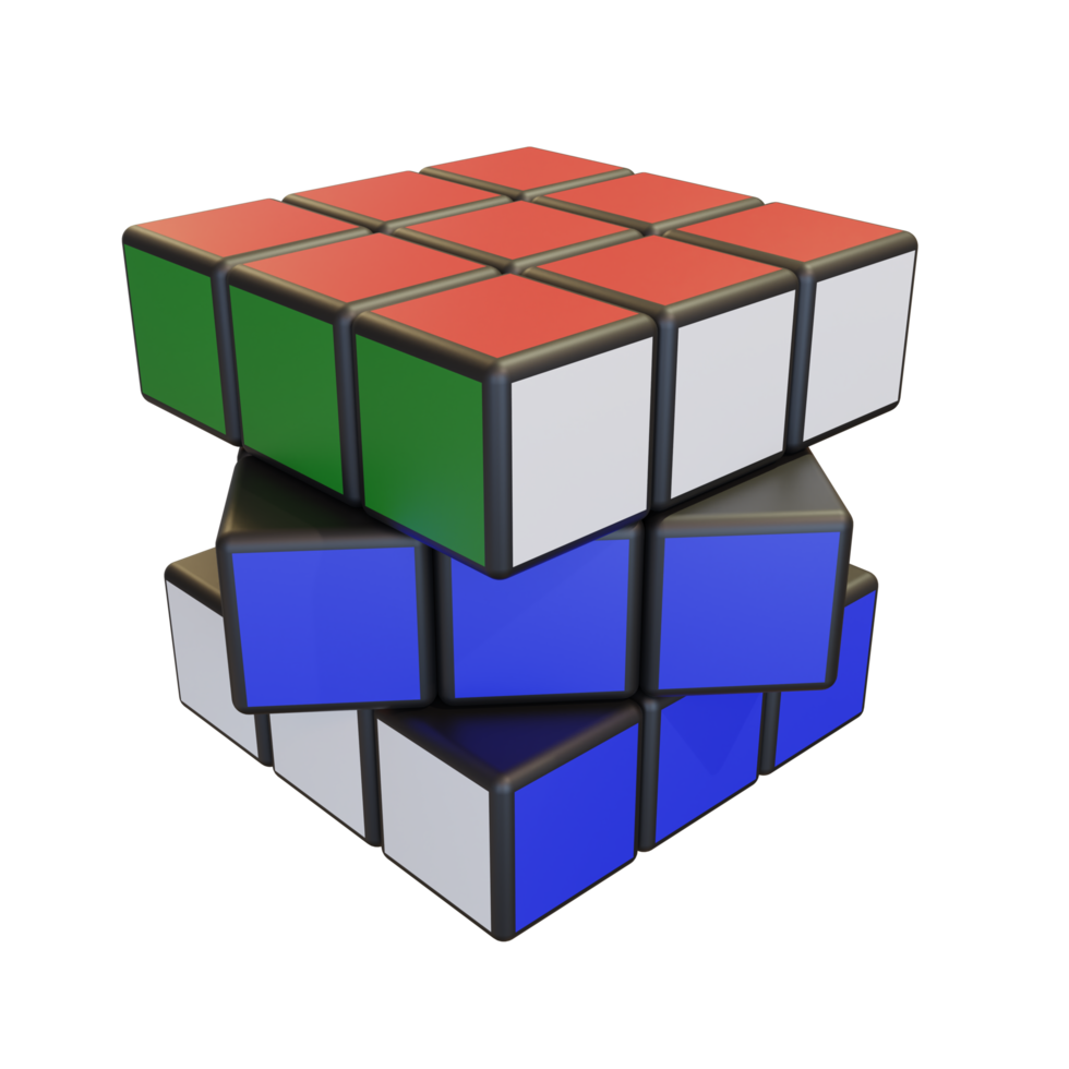 minsk, Vitryssland, 20 juli 2022. redaktionell illustration. Rubiks kub png