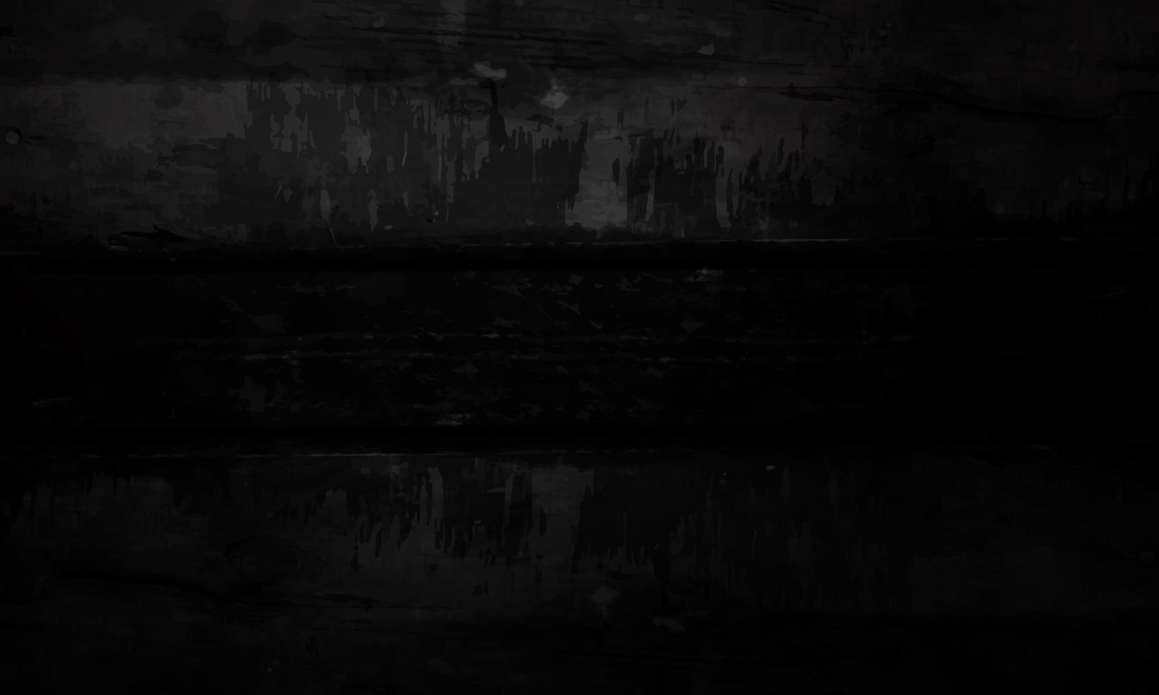 Dark black texture background vector