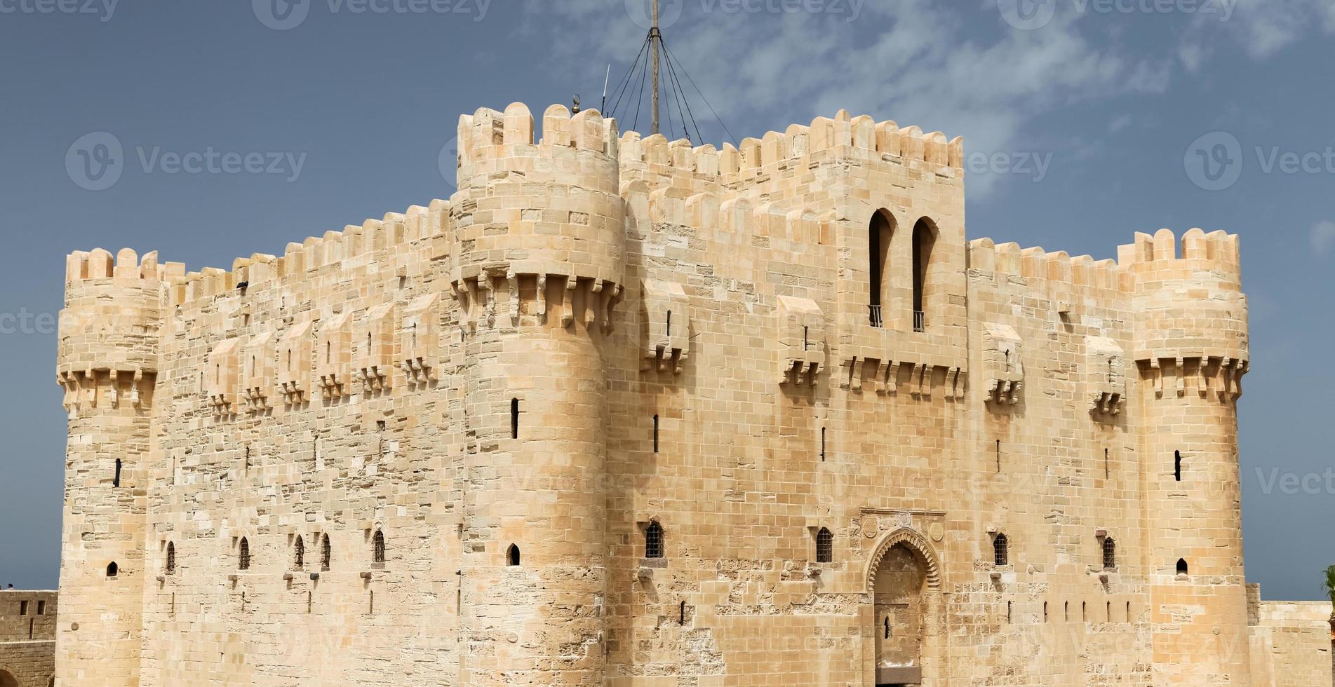 Citadel of Qaitbay in Alexandria, Egypt photo