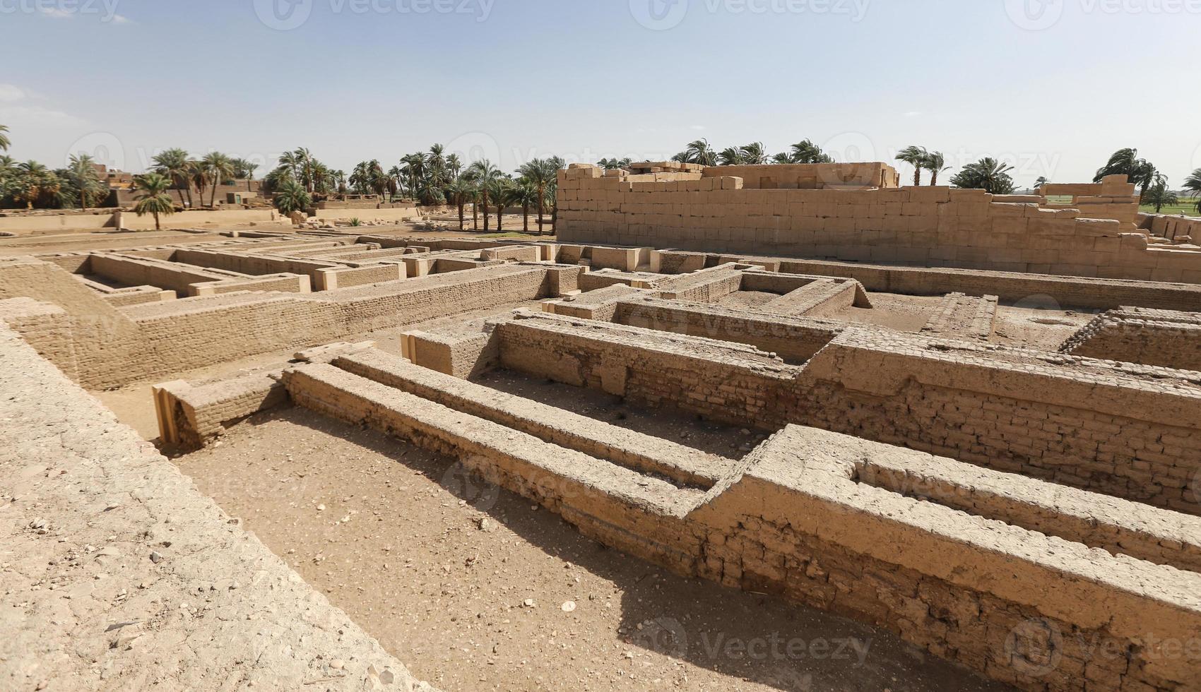 Mortuary Temple of Seti I in Luxor, Egypt photo