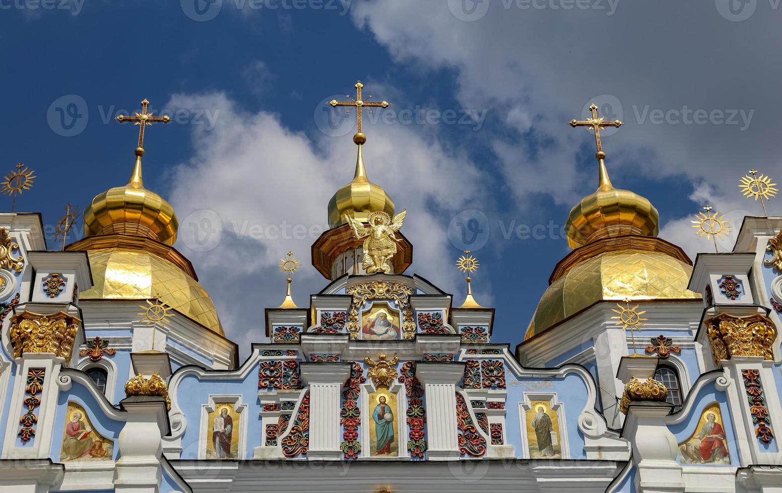 St. Michaels Golden Domed Monastery in Kiev, Ukraine photo