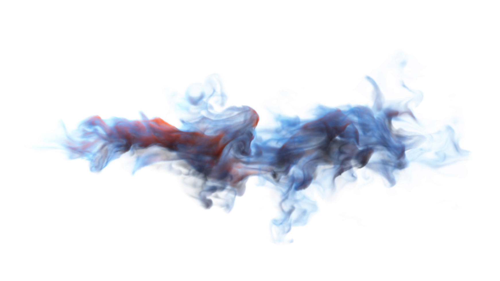 Colorful Smoke Explode PNG Design