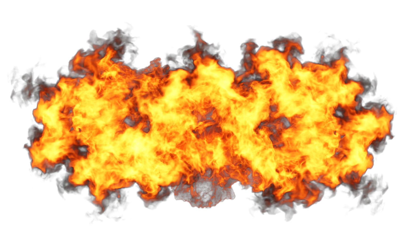 Fire Explode PNG Design