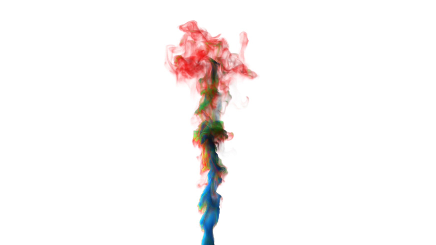 Colorful Smoke Explode PNG Design