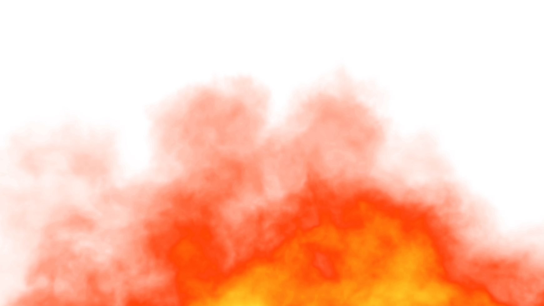 explosão de fogo png design