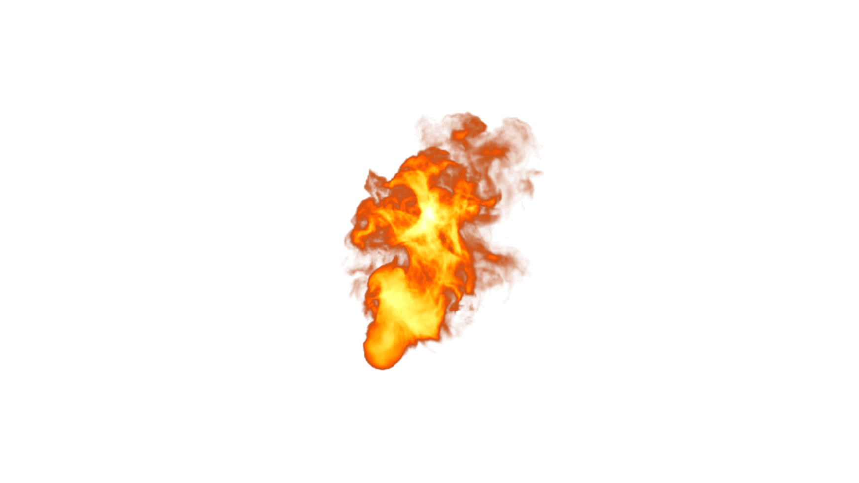 Fire Explode PNG Design