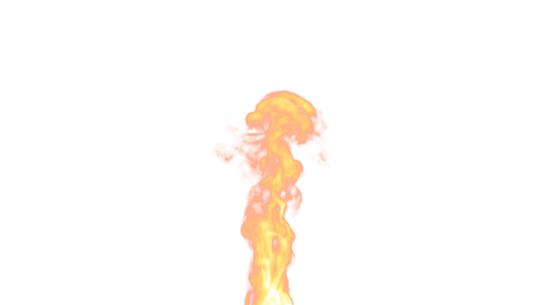 le feu explose la conception png