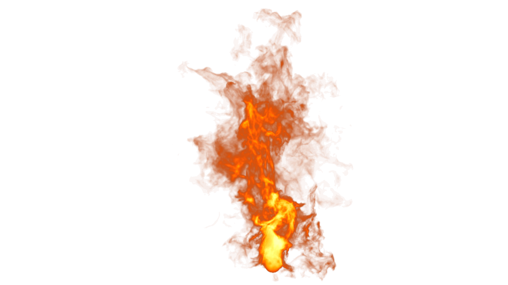 Feuer explodiert Png-Design png