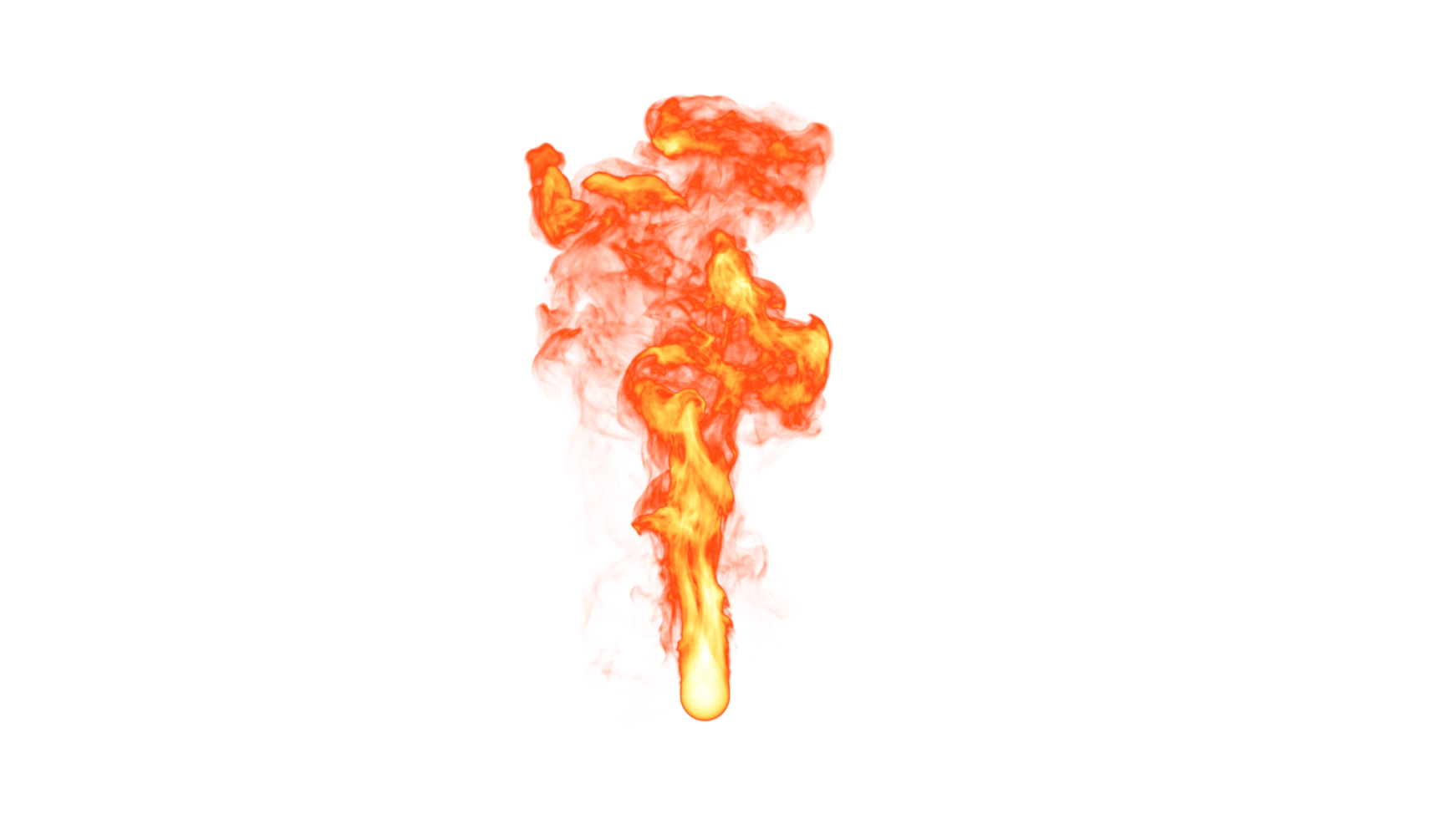 Fire Explode PNG Design