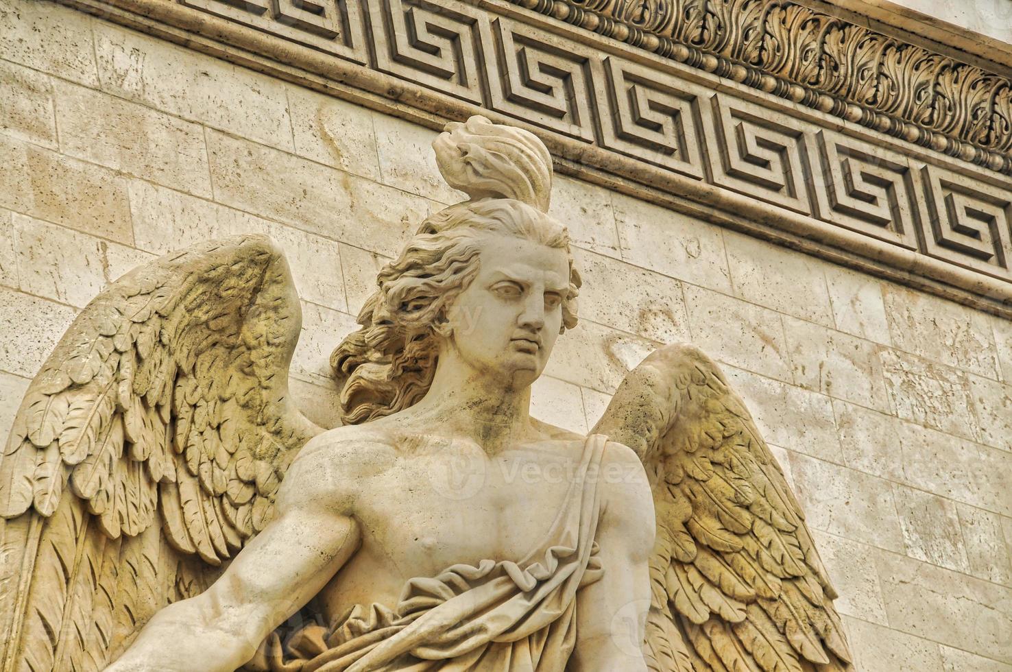 arco de triunfo etoile en paris foto