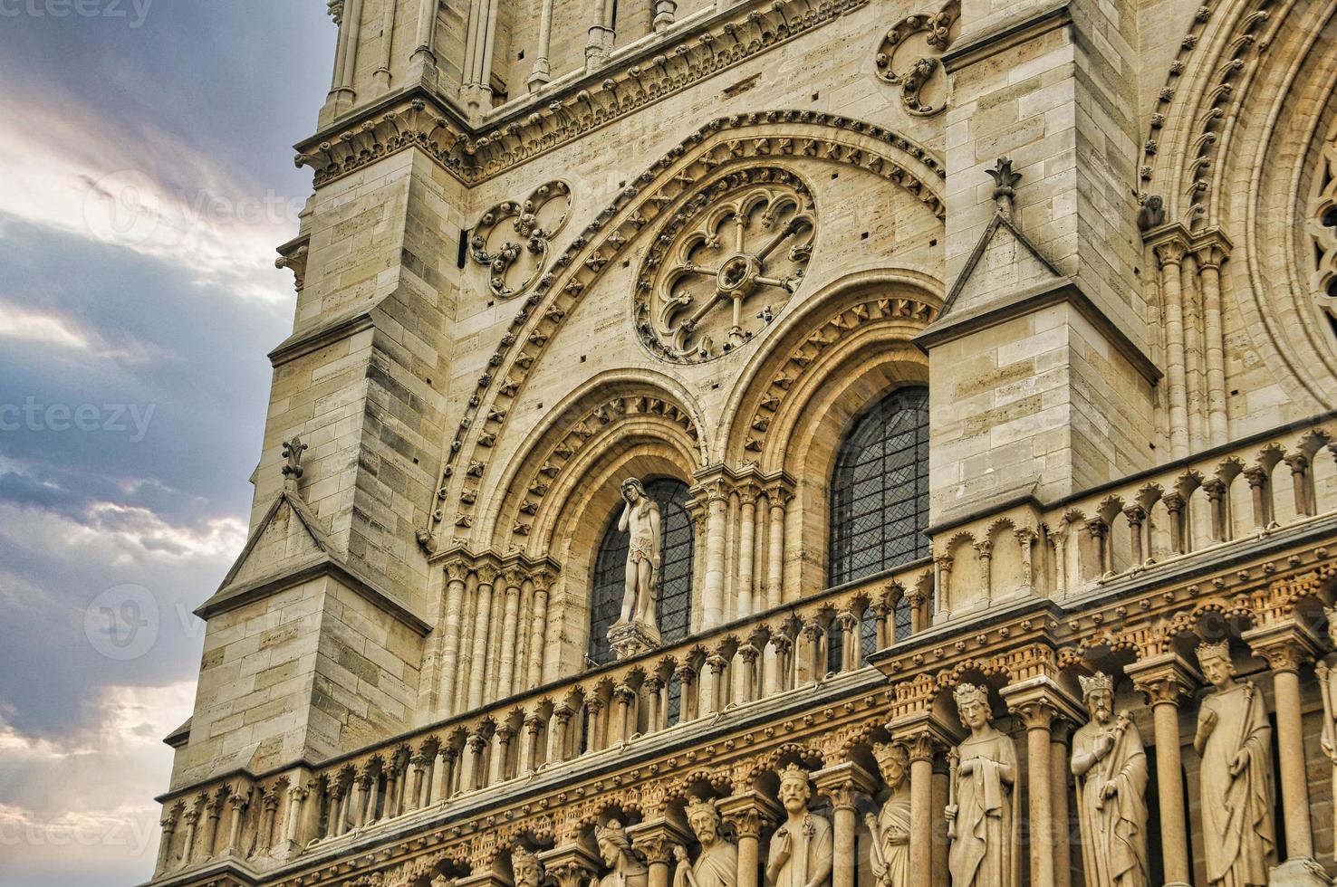 Cathedral notre dame in Paris photo