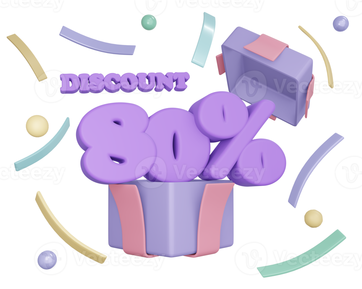 Rabatt ab Geschenkbox 80 png