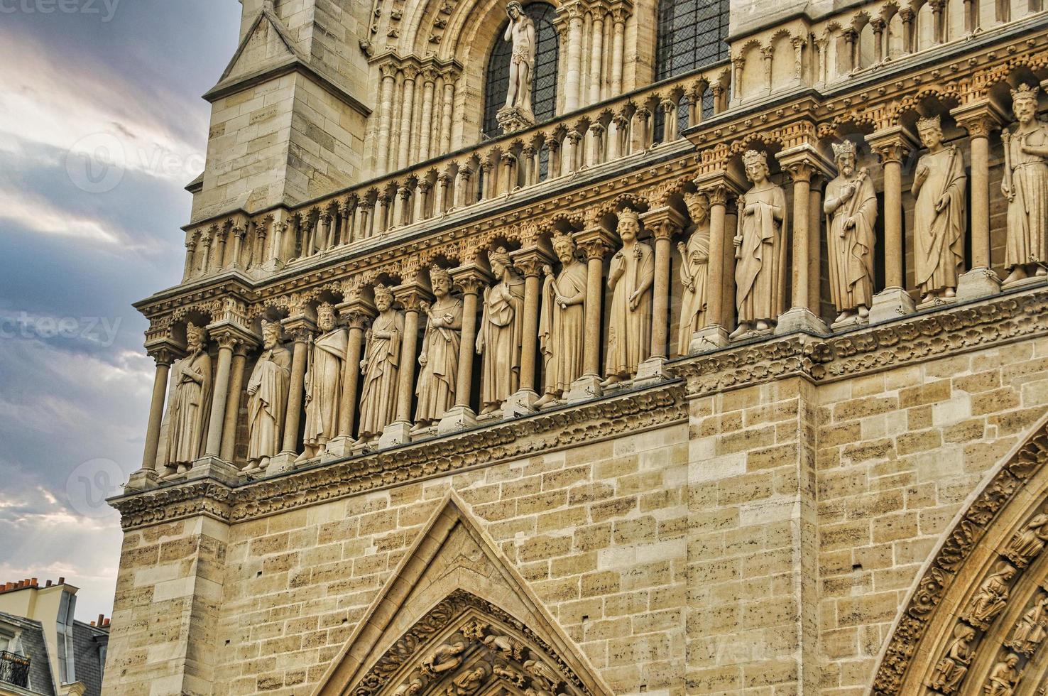 catedral de notre dame en parís foto