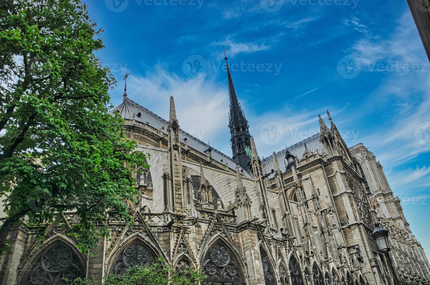 Cathedral notre dame in Paris photo