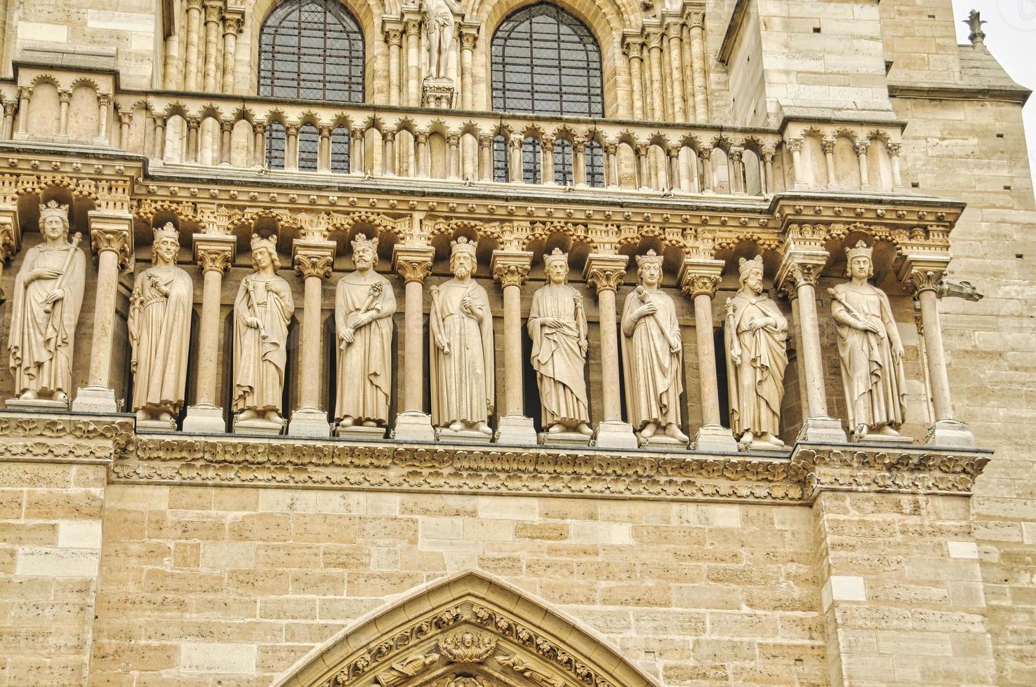 catedral de notre dame en parís foto