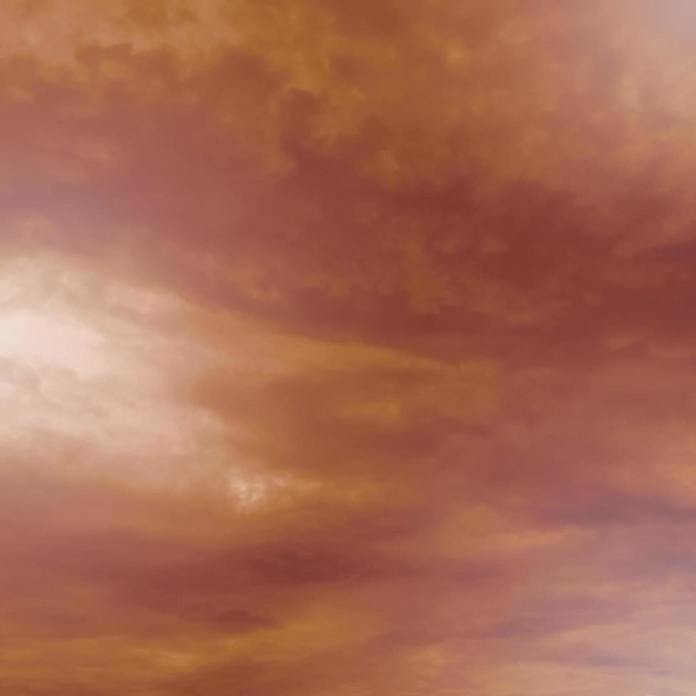 Sky and clouds. Background of orange pattern texture. Artificial image for background work. photo