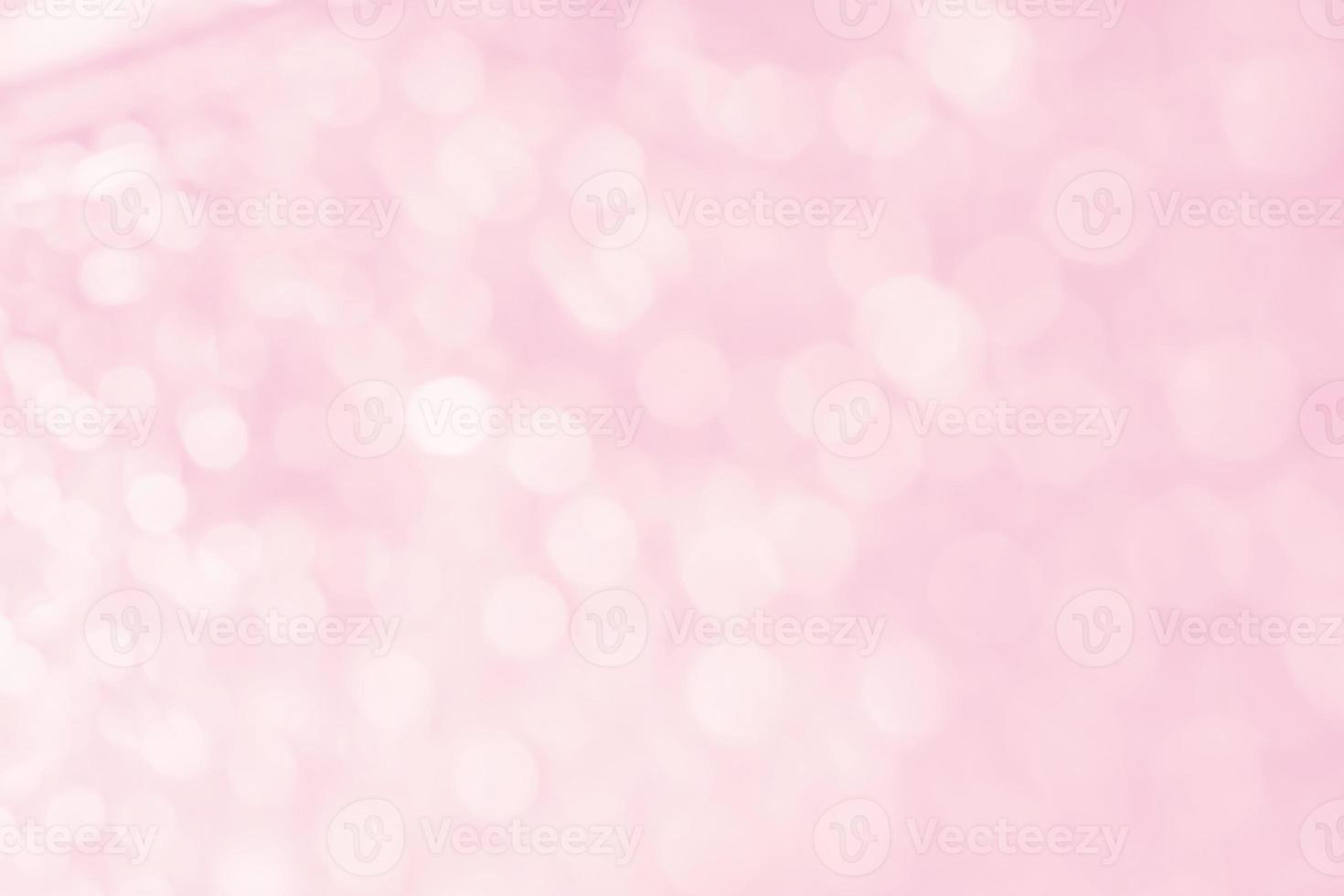 Abstract blurred and bokeh of thinly droplets and reflection lighting on pink background. photo