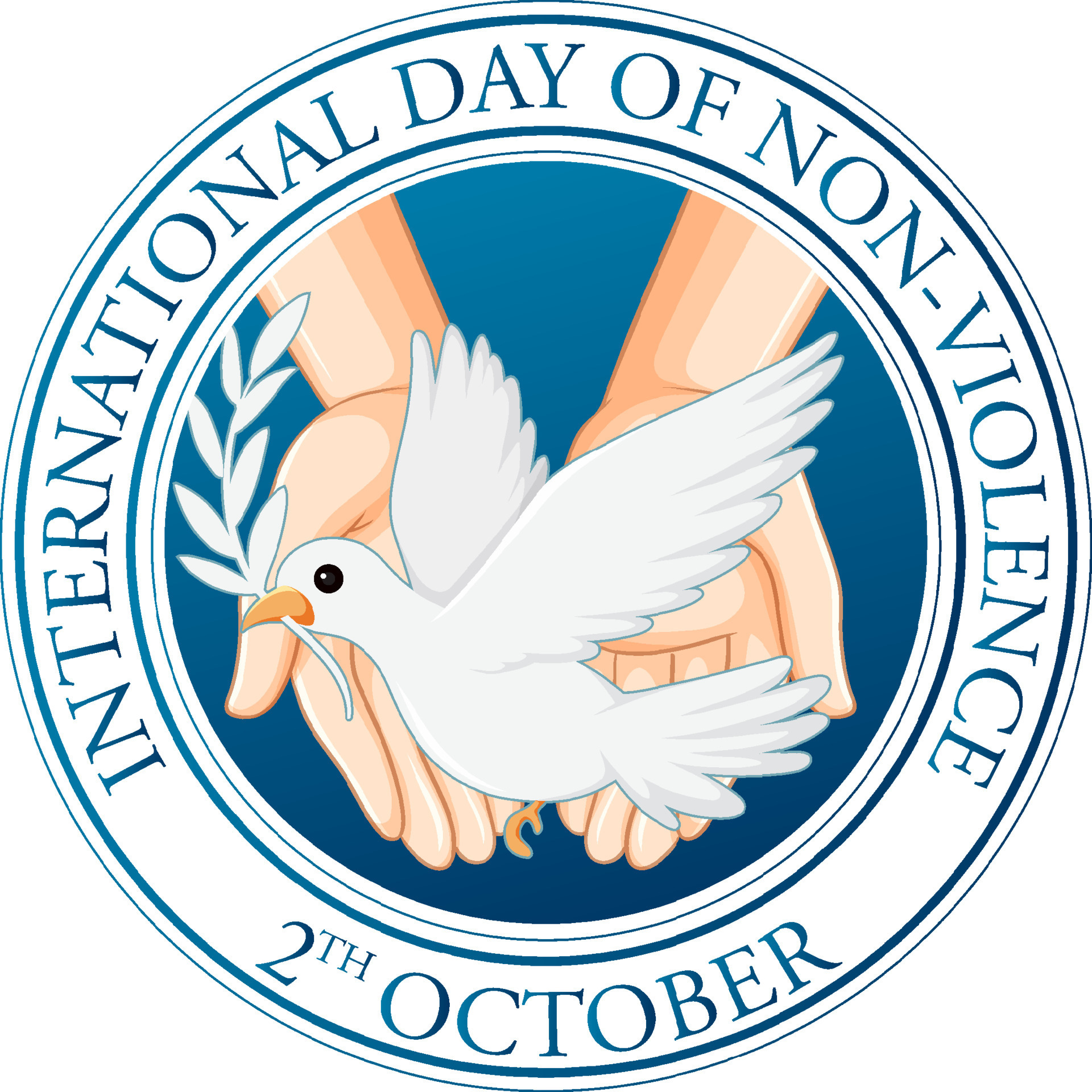 International Day Of Non Violence Poster 9375983 Vector Art At Vecteezy International Day Of Non Violence Poster 9375983 Vector Art At Vecteezy