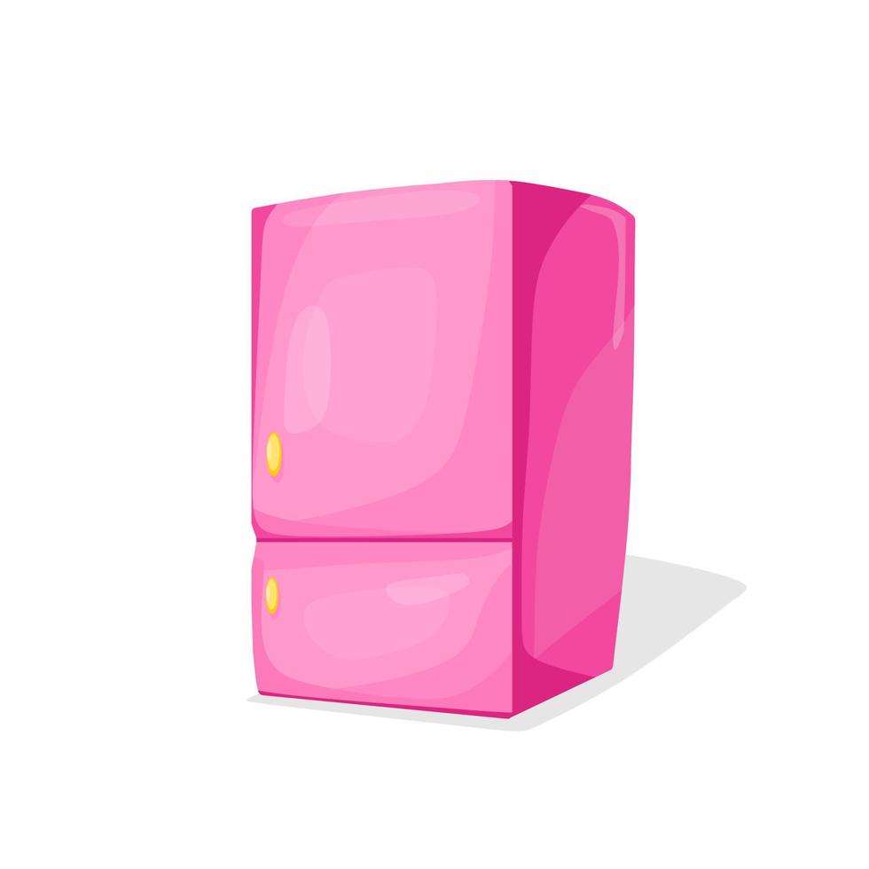 Refrigerator. Vector illustration in cartoon style.