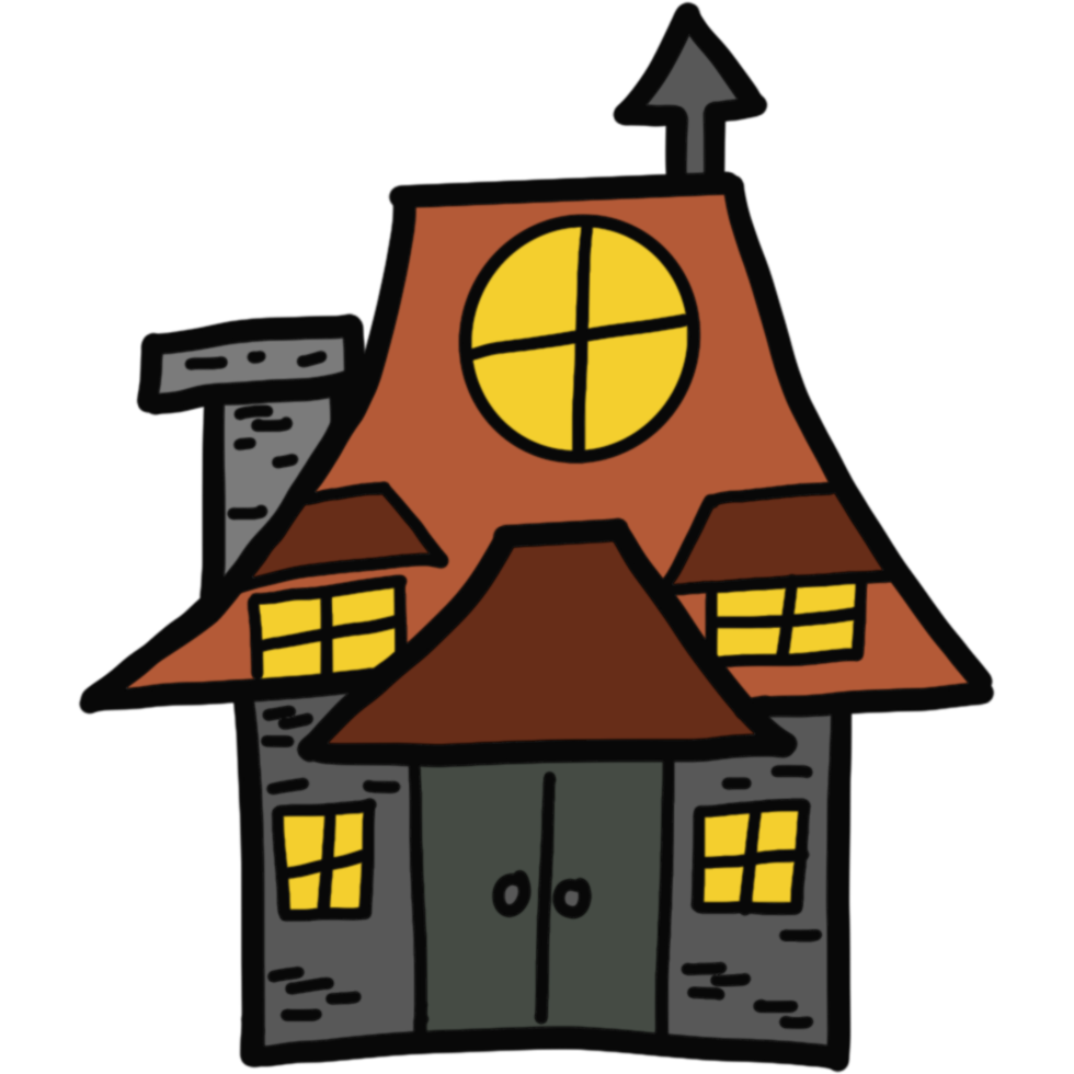 Halloween Spukhaus ha png