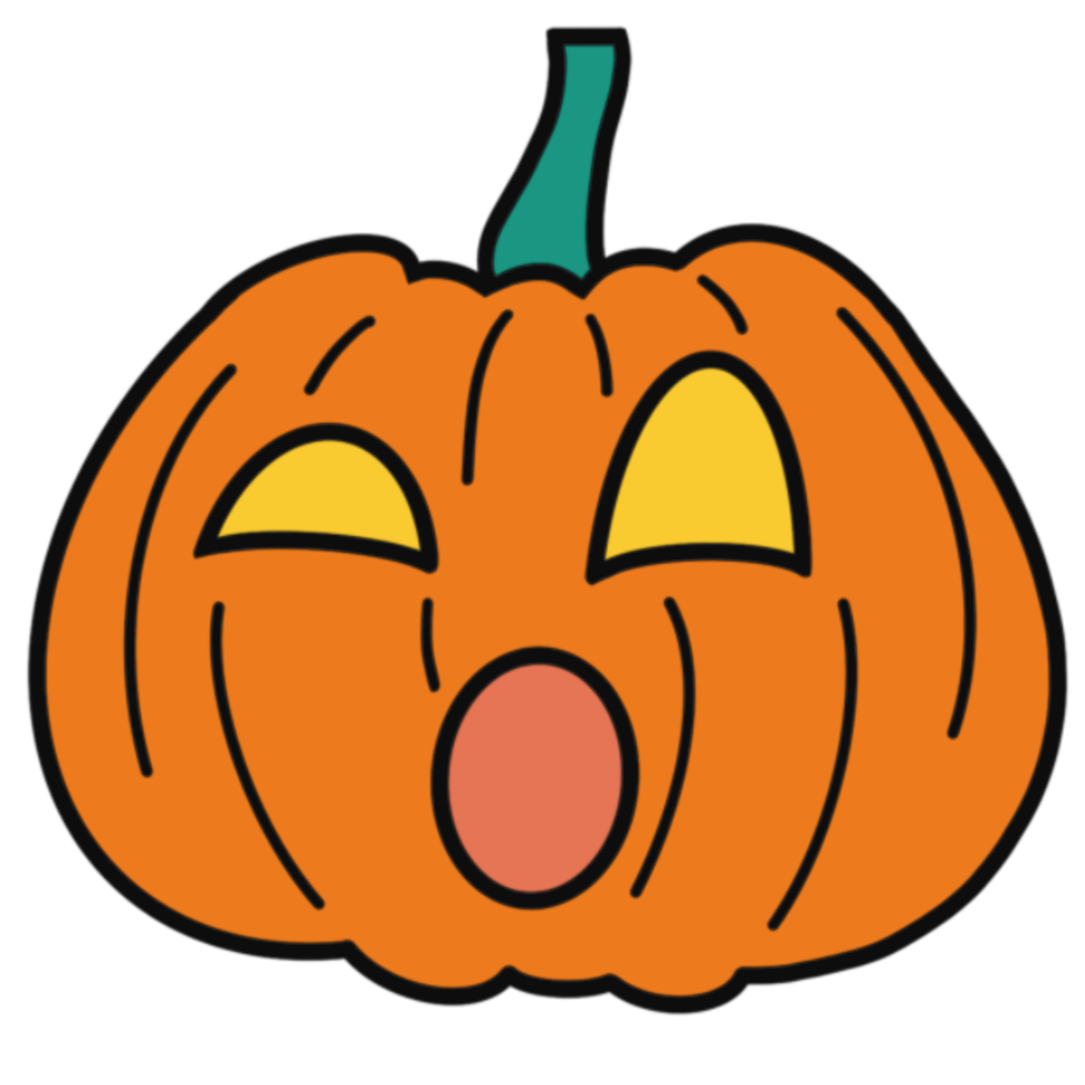 Halloween Ghost Pumpkin png