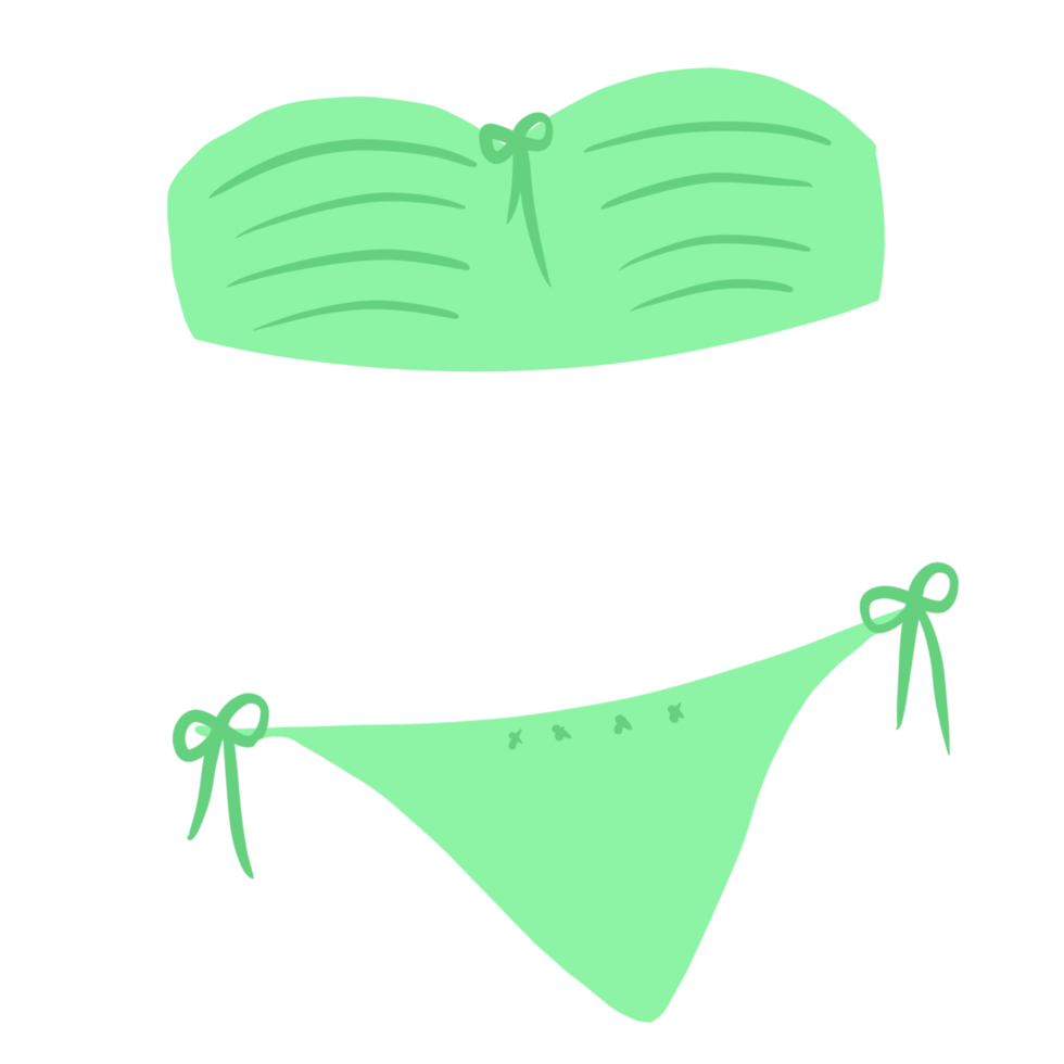 Bikini Swimsuite in summer png