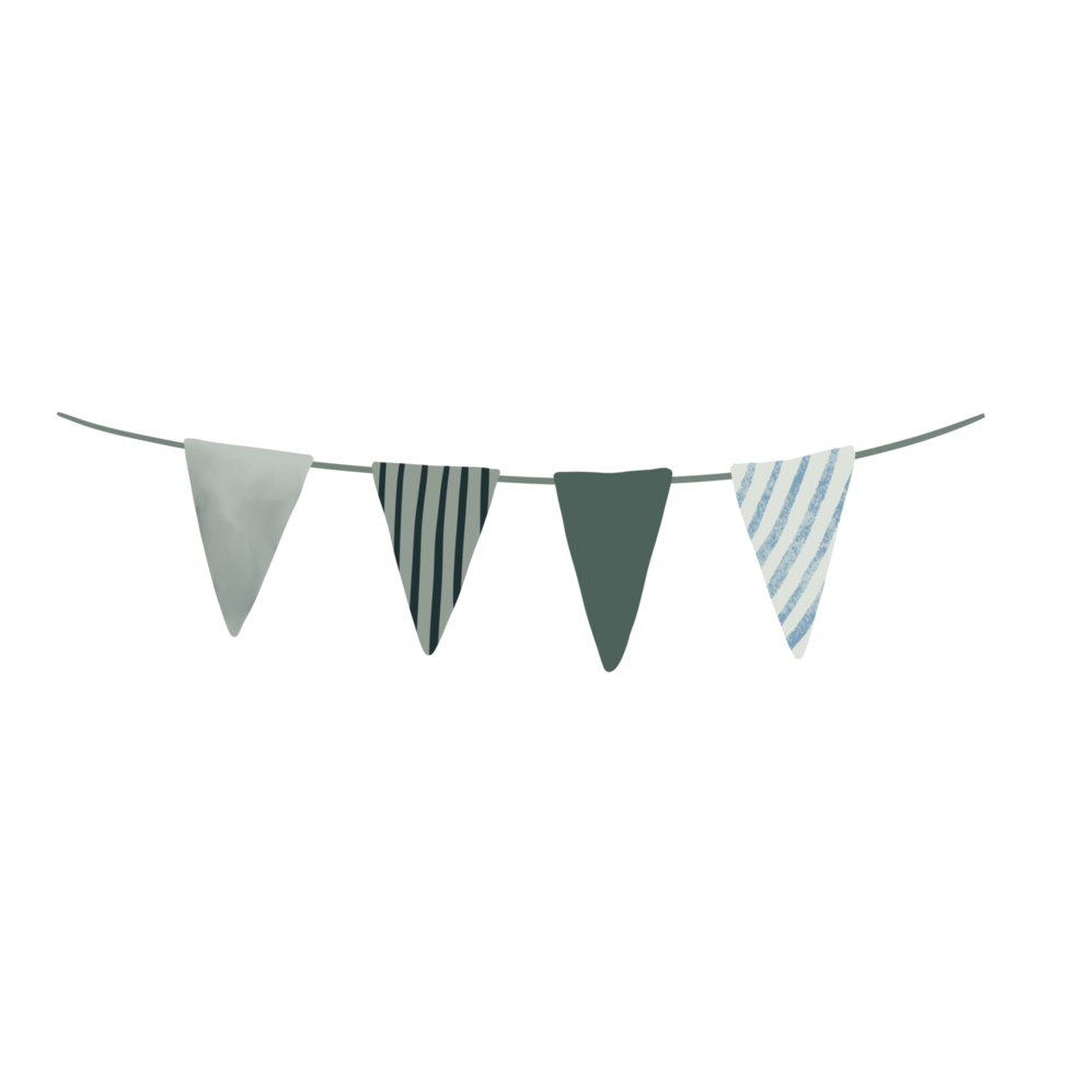 Party Bunting Decoration png