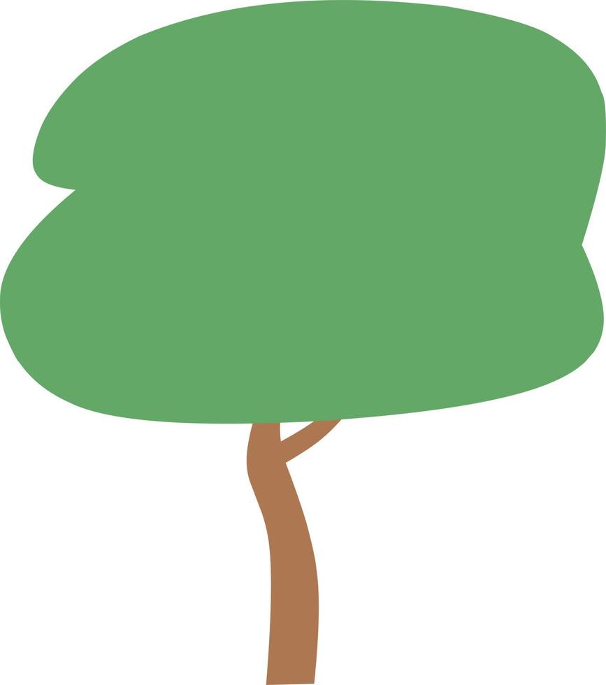 Cute tree collection vector