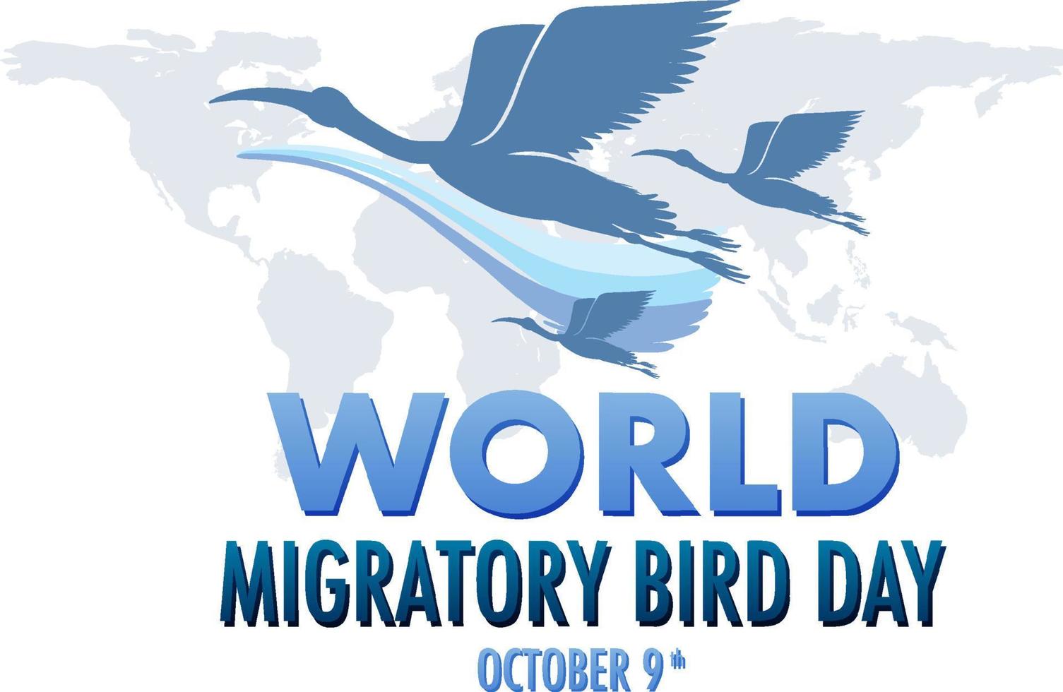 World Migratory Bird Day Banner Template 9376636 Vector Art at Vecteezy
