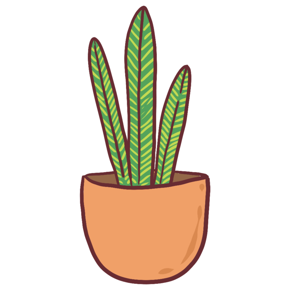 plant in pot icoon png