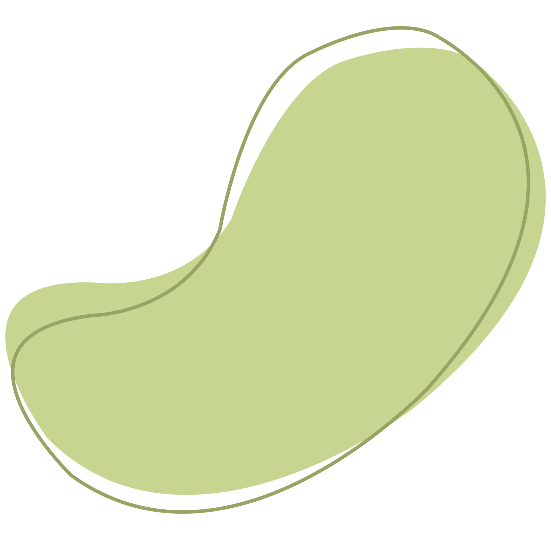 Abstract Light Green Blob Element 9376703 PNG