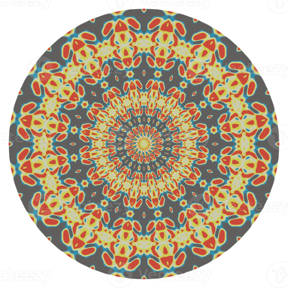 mandala abstrakt mönster png