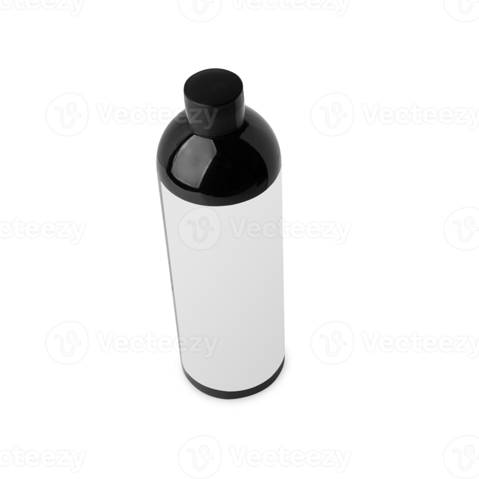 Cosmetic bottle mockup cutout, Png file