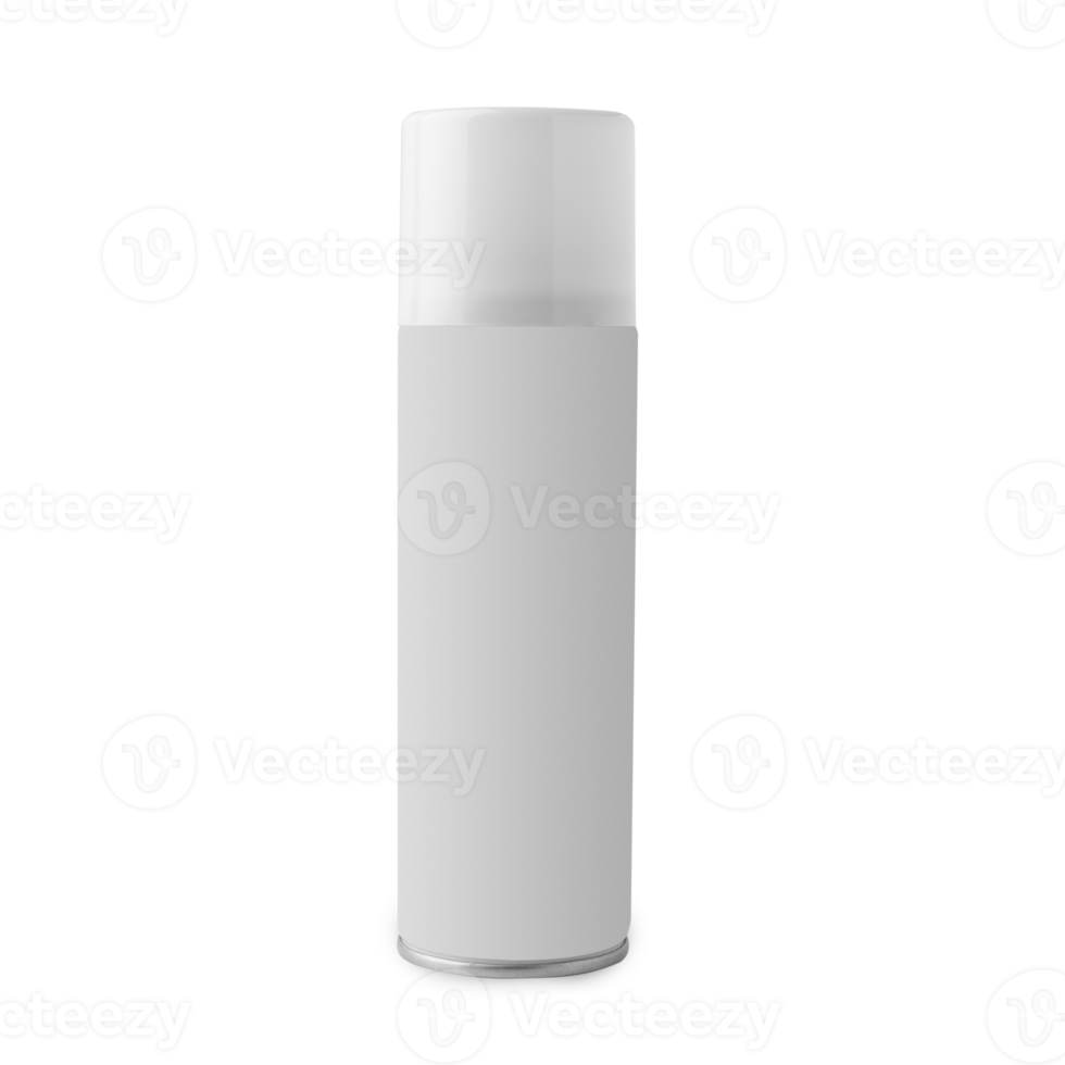 Spray can mockup cutout, Png file